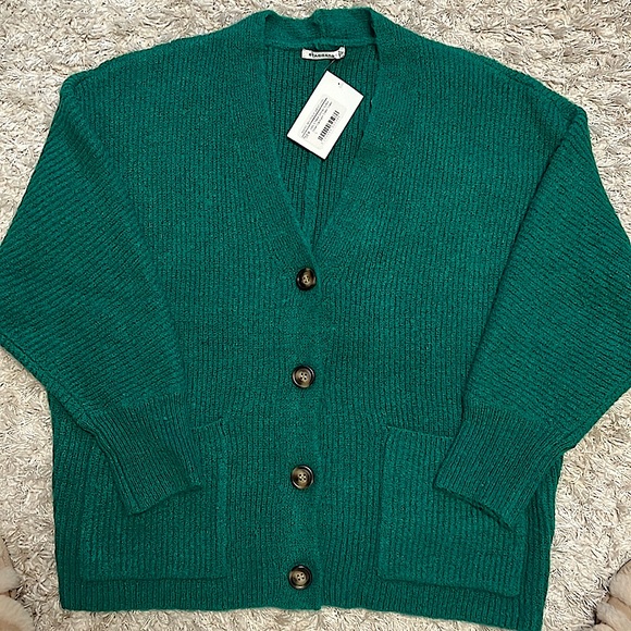 Emerald Green Cardigan - NWT - Picture 1 of 3